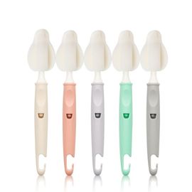 [Lieto Baby] 5 Piece Nipple Bottle Brushes Cleaner-Made in Korea